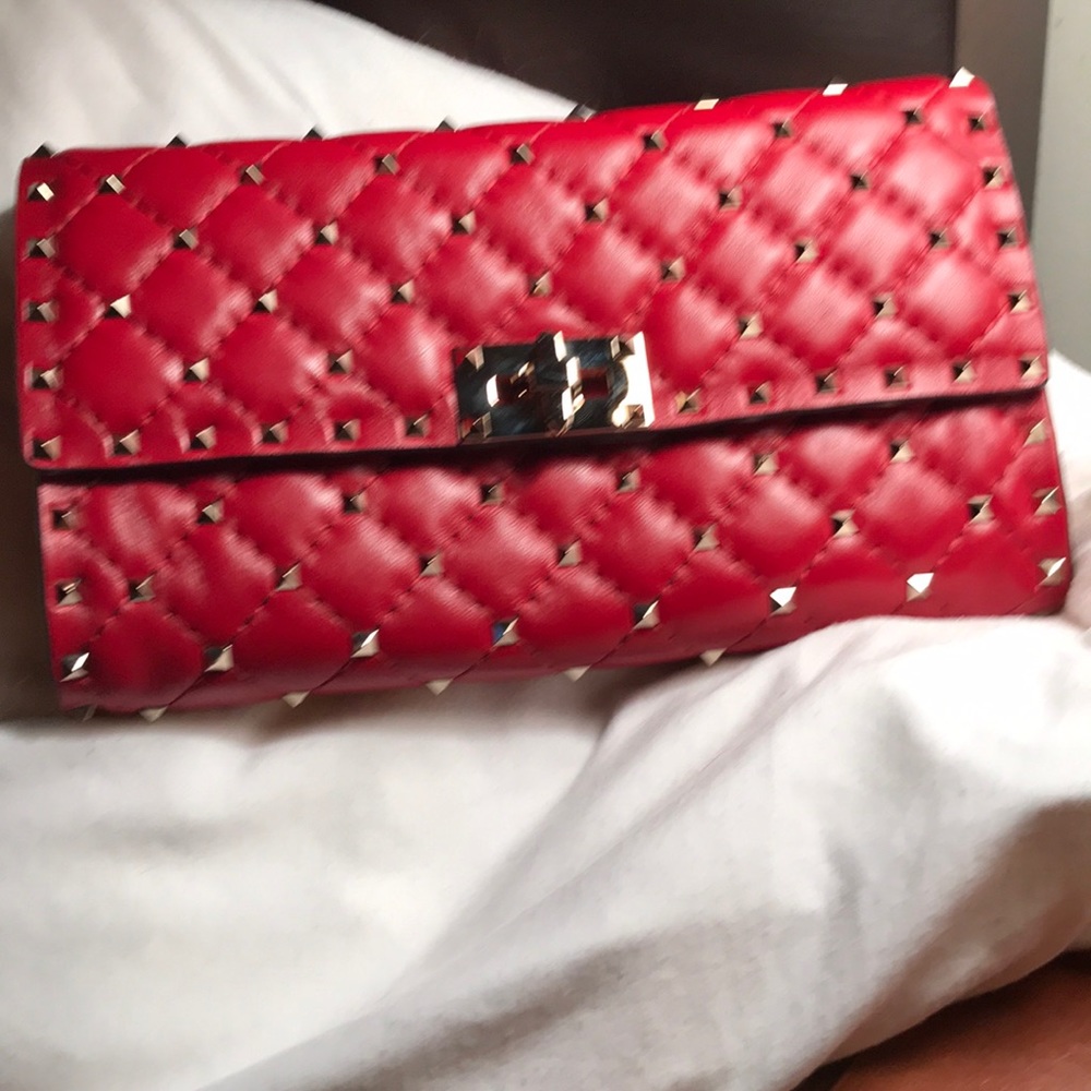 Valentino ‘Red’  shoulder/clutch purse